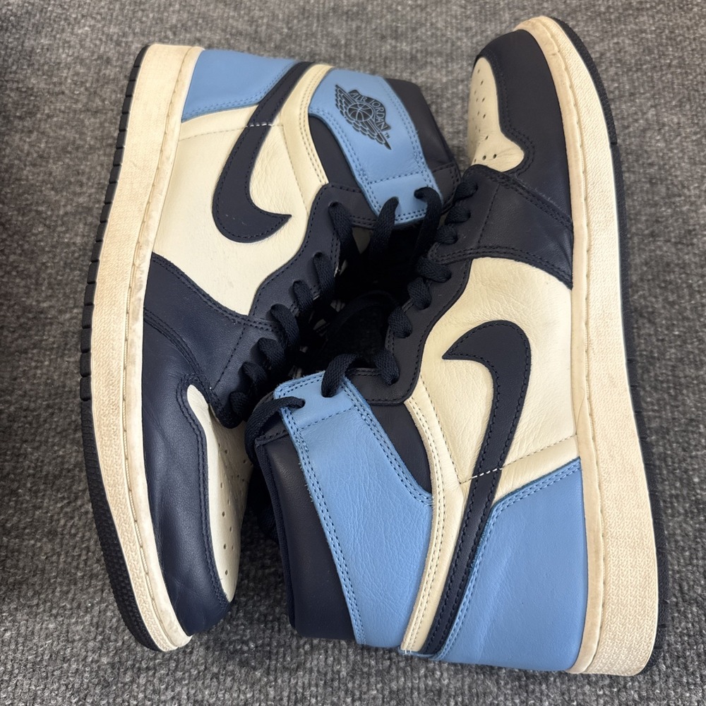 Size 12 - Jordan 1 Retro OG High Obsidian UNC 2019 - Picture 2 of 7